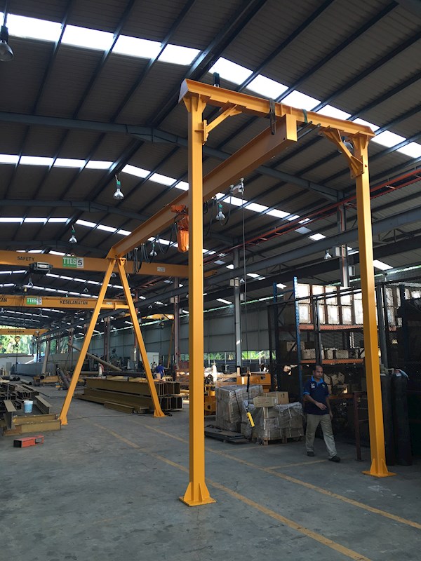 Vertex Monorail Crane For Facade Selangor Malaysia Vertex