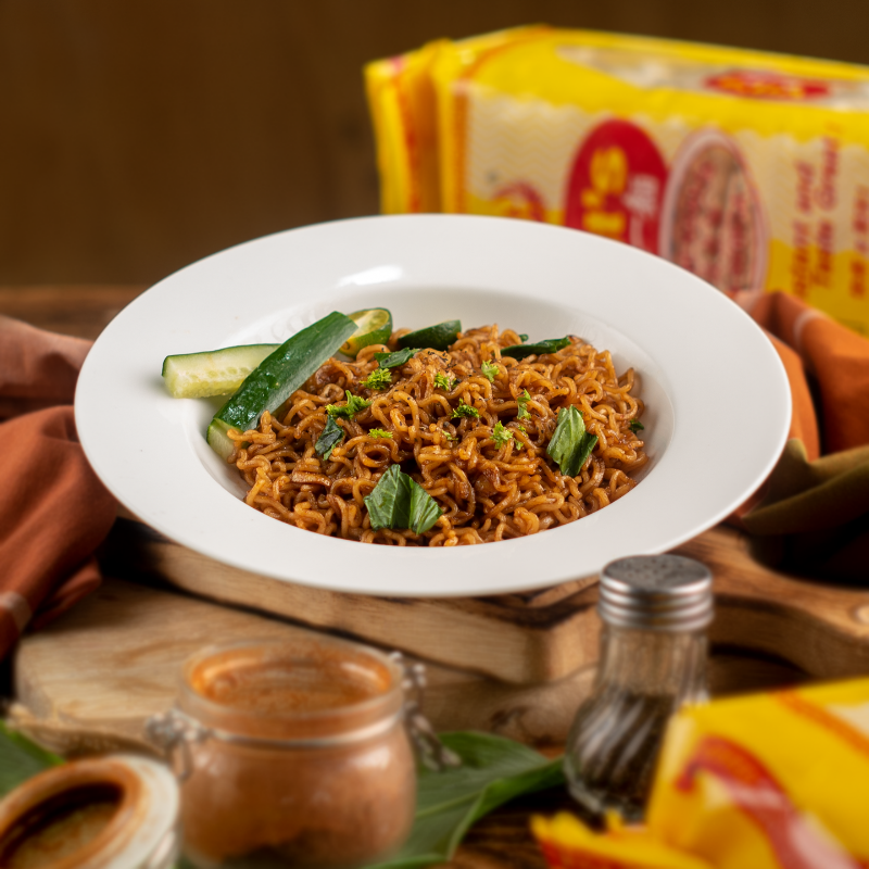 Get creative on how to cook stir - fried noodle with Vit’s Instant Noodle