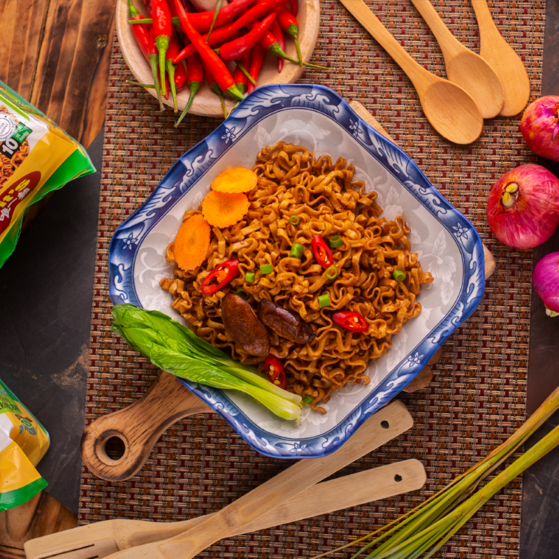How to Cook Mee Goreng Basah using Vit’s Air Dried Broad Noodle