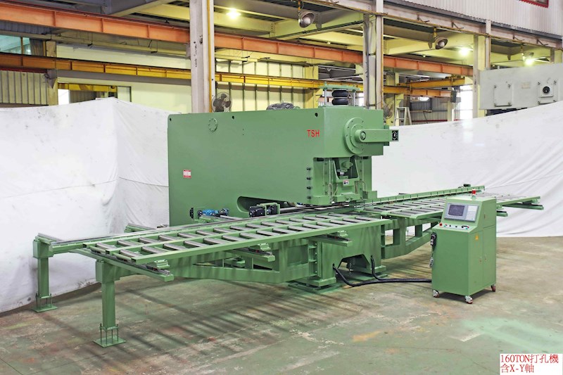 1 LAPB-160 Ton Punching Press Machine + Automatic Moving Table