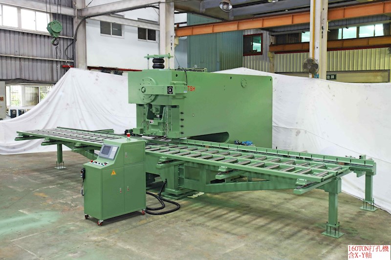 1 LAPB-160 Ton Punching Press Machine + Automatic Moving Table