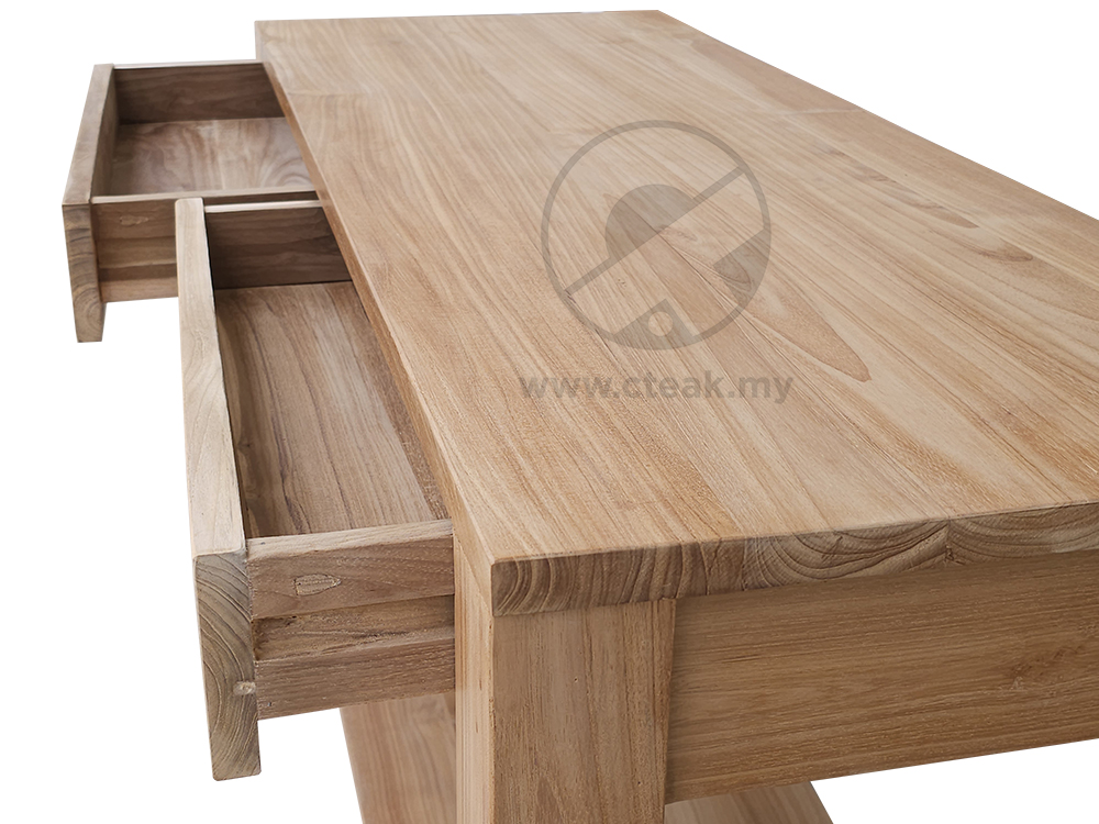2 Drawers Console Table (Model 181 Polished) 