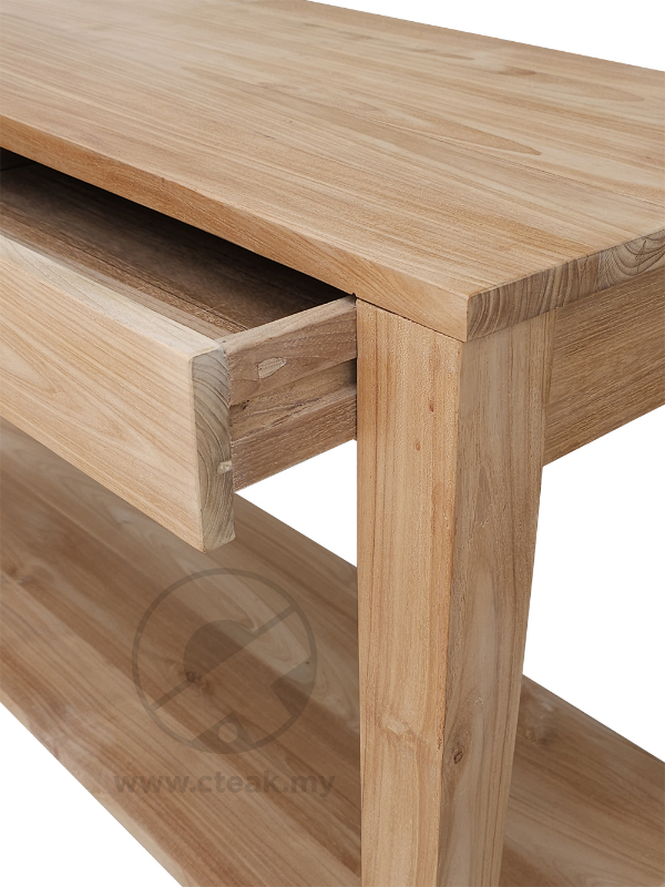 2 Drawers Console Table (Model 181 Polished) 