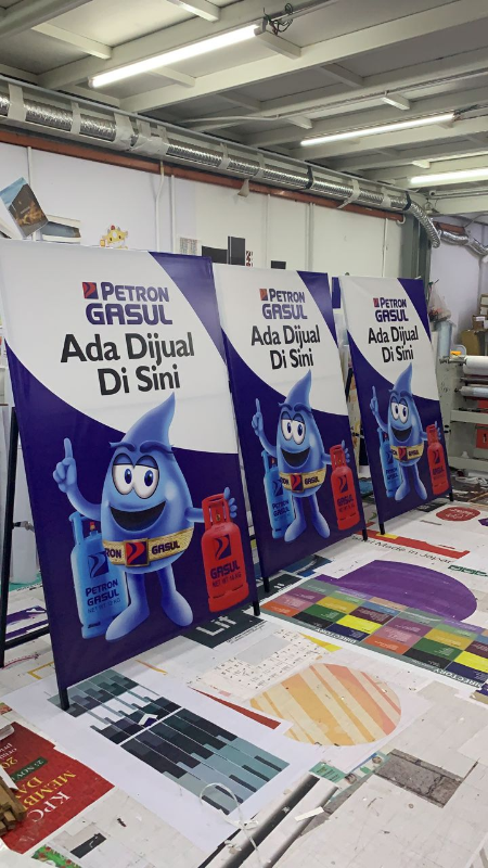 Roll Up Stand Printing Malaysia - Aeprint