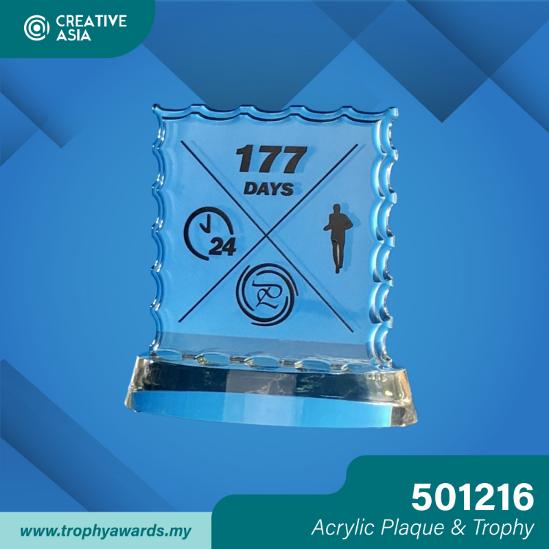 18073-T - Acrylic Plaque  Premiumlogy Holding Sdn. Bhd.