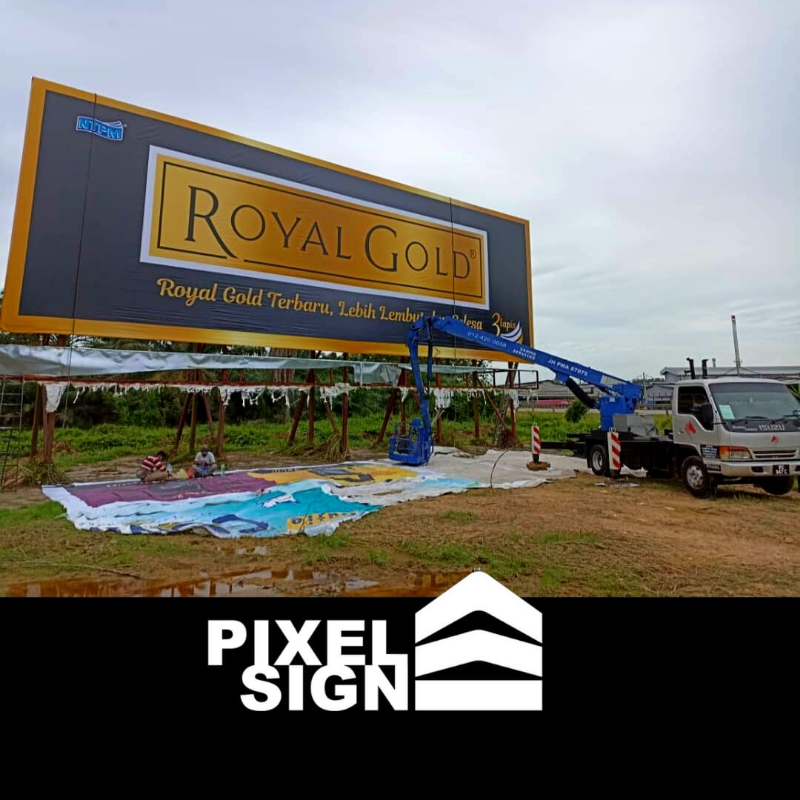 BILLBOARD PRINTING DIECUT