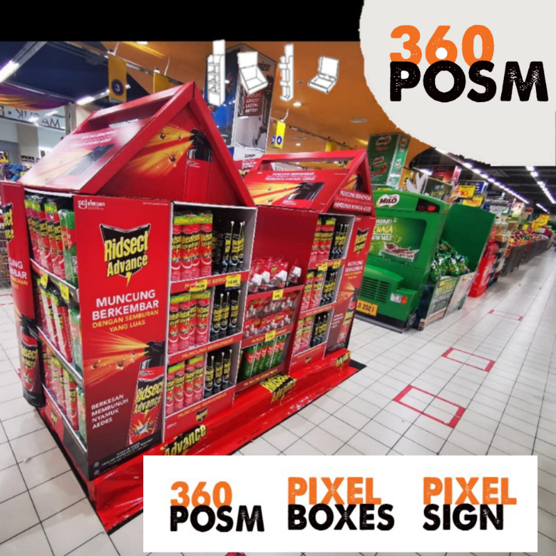 BLOCK DISPLAY / POP DISPLAY / PRINTING / CORRUGATED / POS MATERIALS AND RETAIL DISPLAYS