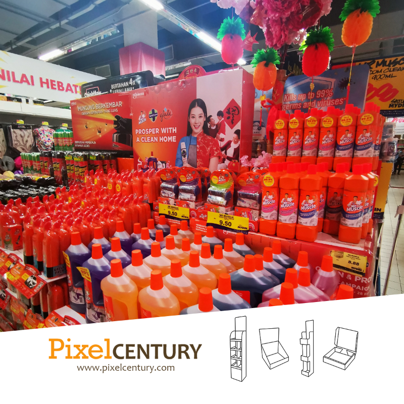 BLOCK DISPLAY / POP DISPLAY / PRINTING / CORRUGATED / POS MATERIALS AND RETAIL DISPLAYS