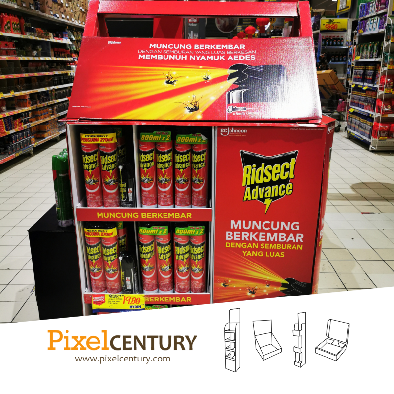 BLOCK DISPLAY / POP DISPLAY / PRINTING / CORRUGATED / POS MATERIALS AND RETAIL DISPLAYS