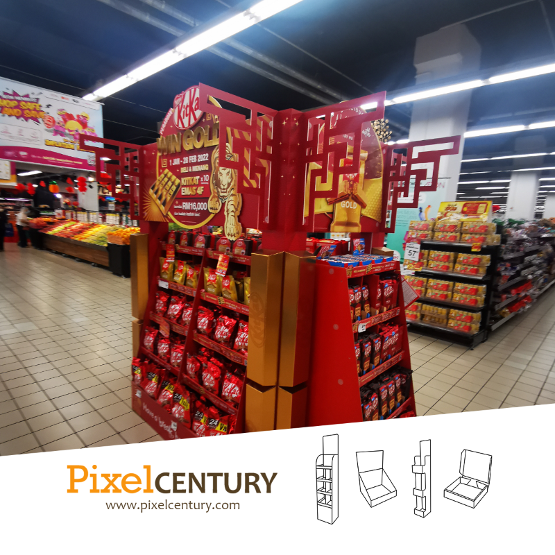 BLOCK DISPLAY / POP DISPLAY / PRINTING / CORRUGATED / POS MATERIALS AND RETAIL DISPLAYS