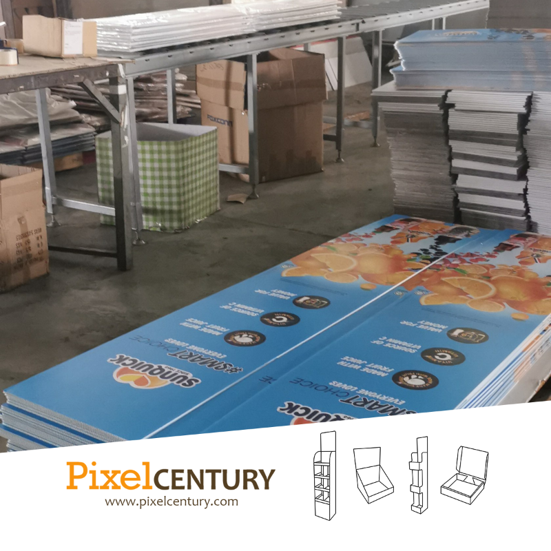 BLOCK DISPLAY / POP DISPLAY / PRINTING / CORRUGATED / POS MATERIALS AND RETAIL DISPLAYS