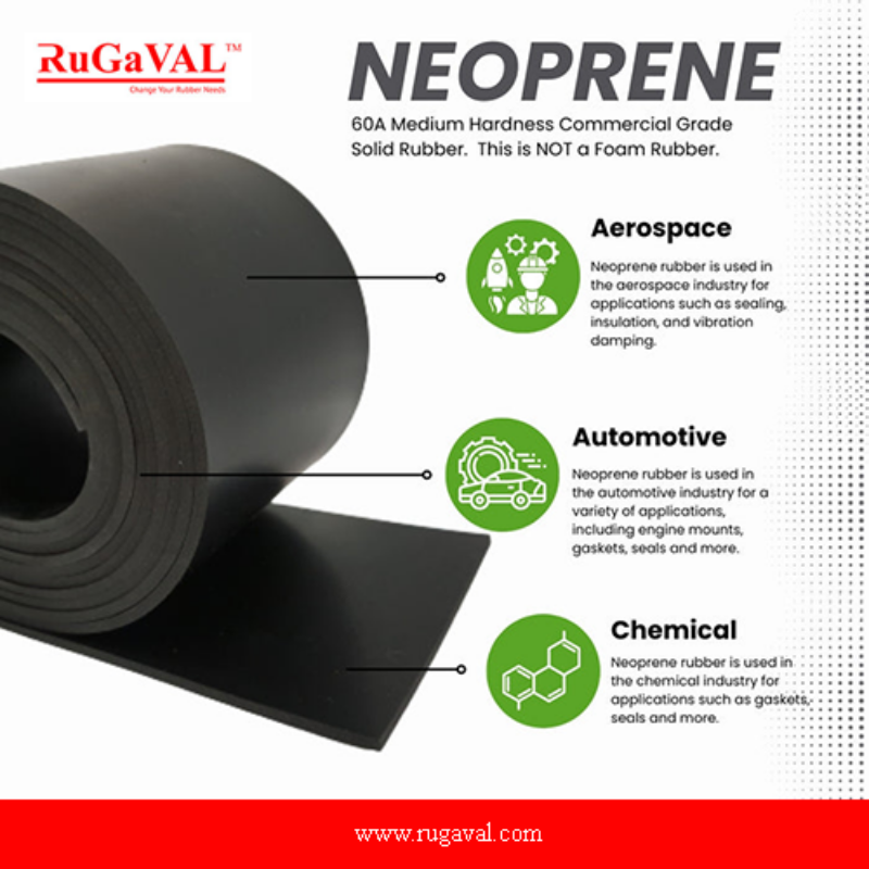 Black Neoprene Rubber Sheet | Neoprene Rubber Sheet Roll | Rubber Mat Strip Gasket | Solid Rubber Roll | Rubber Padding | Black Neoprene Sheet Supplier Selangor