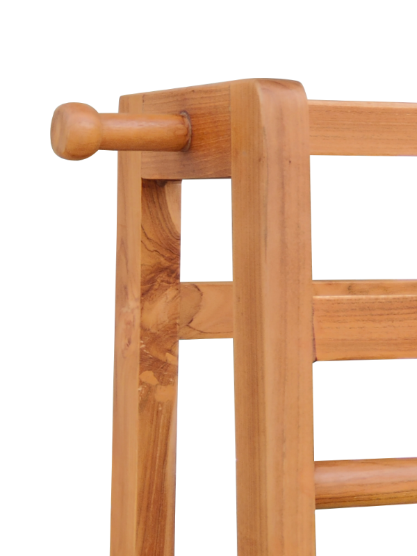CT Teak Furniture Jati / Teak Wood Cloths Hanger Without Tray