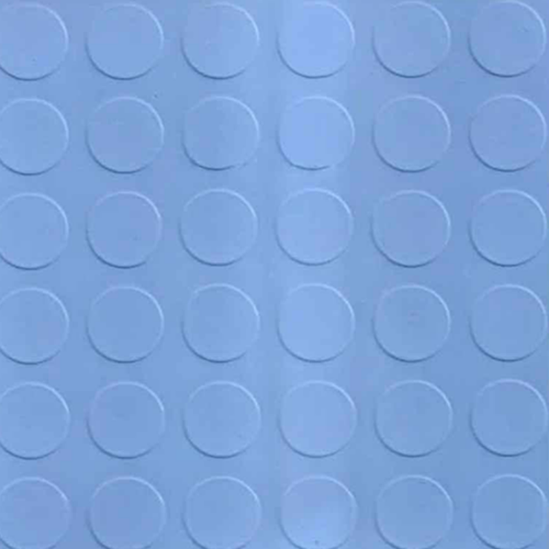 Circular Studded Rubber Matting | Noppe Rubber Stud | Coin Rubber Flooring | Rubber Tiles Shah Alam | Round Stud Mat Johor Bahru (JB)