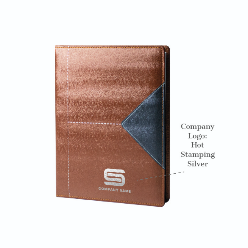 Classic Journal BPB Indigo (Ready Made for logo customization)