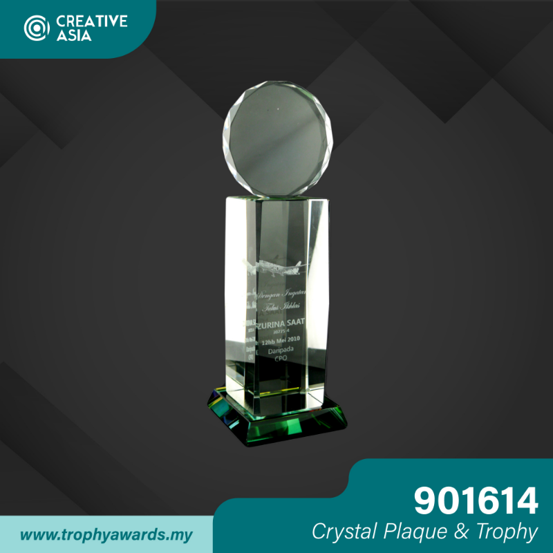 Crystal Plaque & Trophy (901614), Selangor, Malaysia - Creative Asia ...