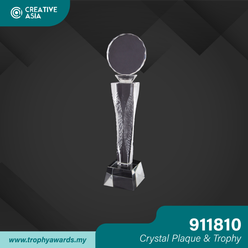 Crystal Plaque & Trophy (911810)