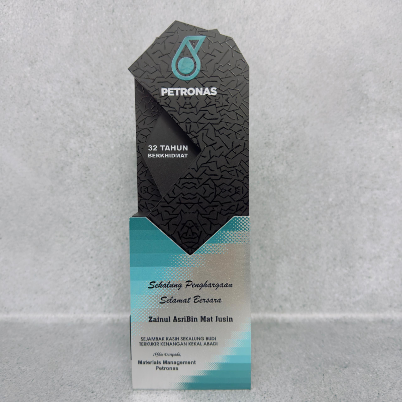 Custom Modern Acrylic Trophy (101010)