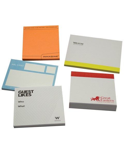 Custom deals sticky notepads