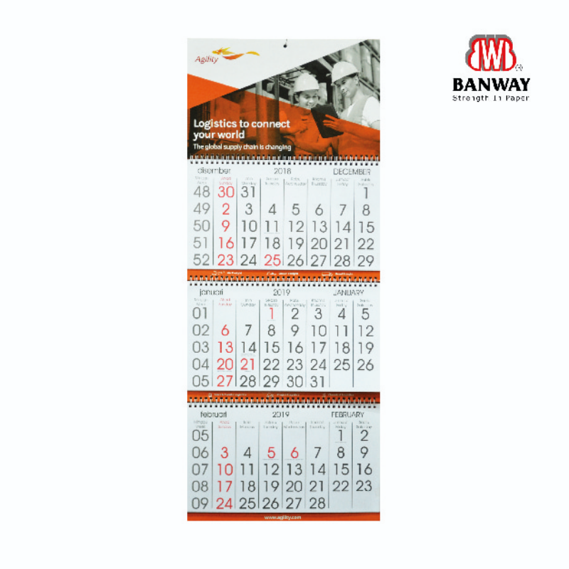 Custom Wall Calendar Printing Selangor Malaysia Banway Custom