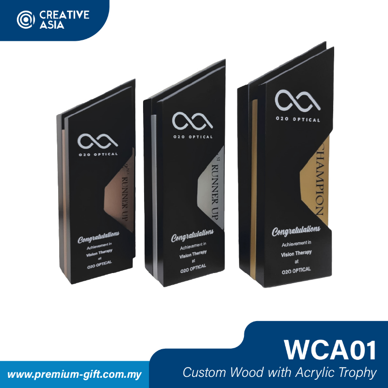 Custom Wooden Trophy (WCA01), Selangor, Malaysia - Creative Asia ...