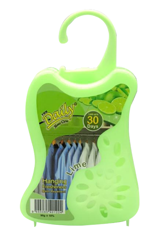 Daily Hanging Freshener 90gm - Lime (Mothballs, Repellent)