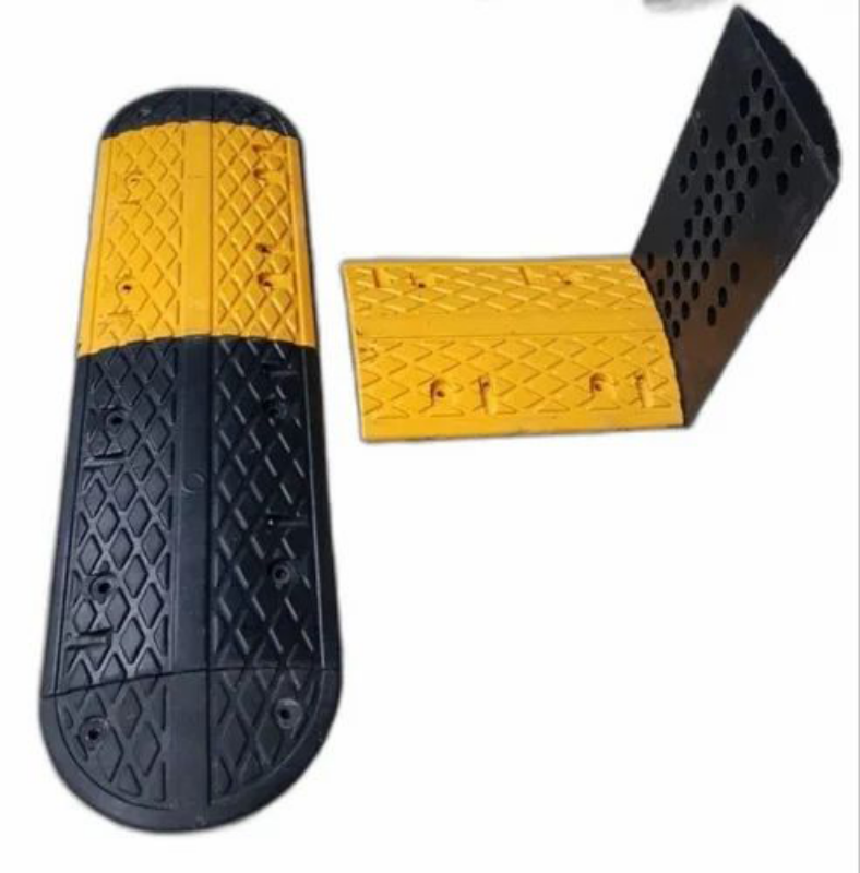 Diamond Texture Rubber Road Humps Supplier | Road Hump Kota Bahru | JKR Standard Rubber Road Bumps | Reflective Rubber Road Humps | Speed Bump Seremban