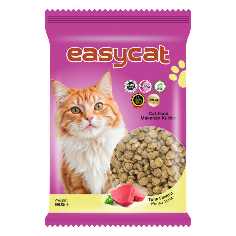 Easycat Dry Cat Food 1kg - Tuna
