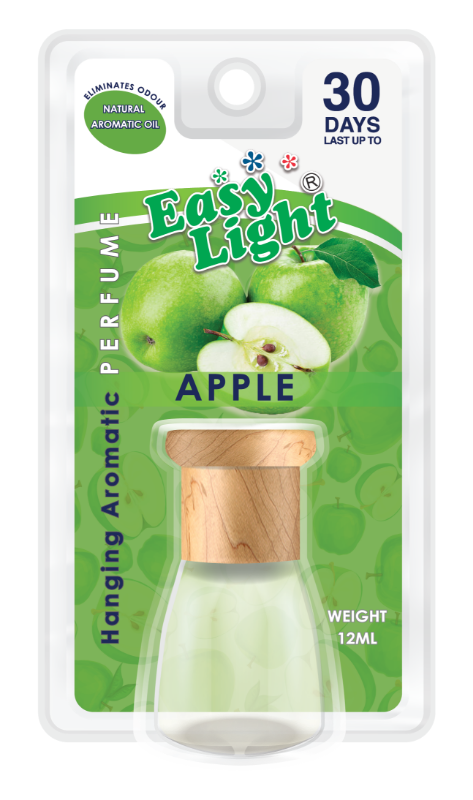 Easylight Hanging Aromatic Perfume 12ml - Apple (Air Freshener Car)