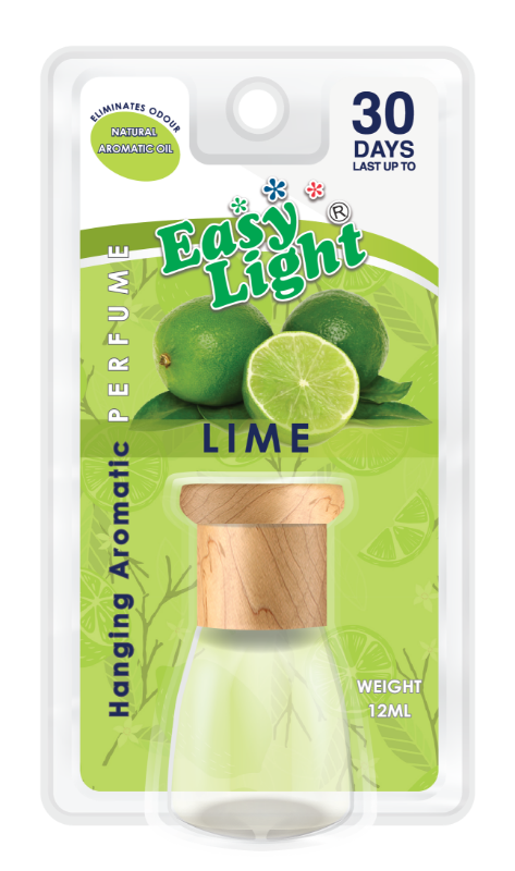 Easylight Hanging Aromatic Perfume 12ml - Lime (Air Freshener Car)