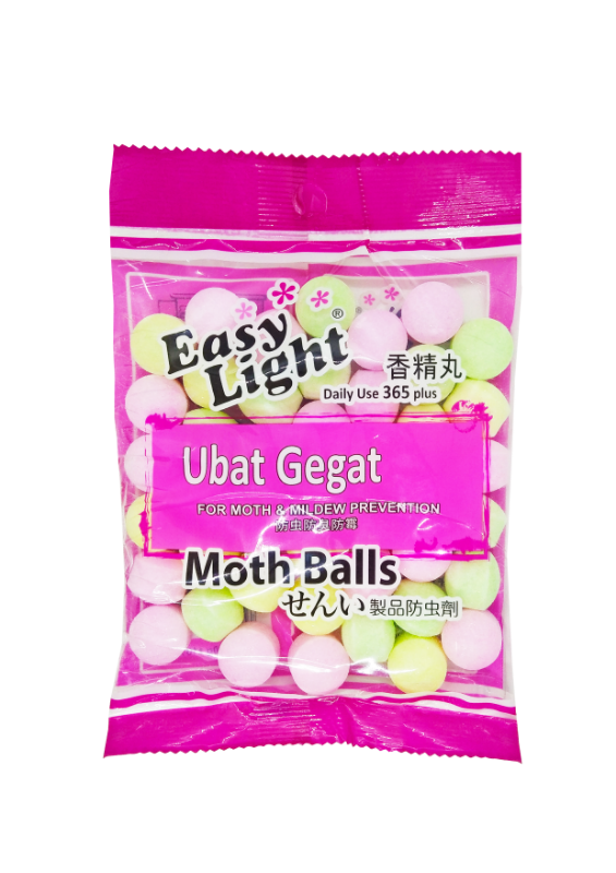 Easylight Moth Balls 180gm - Colour (Mothballs / Ubat Gegat)