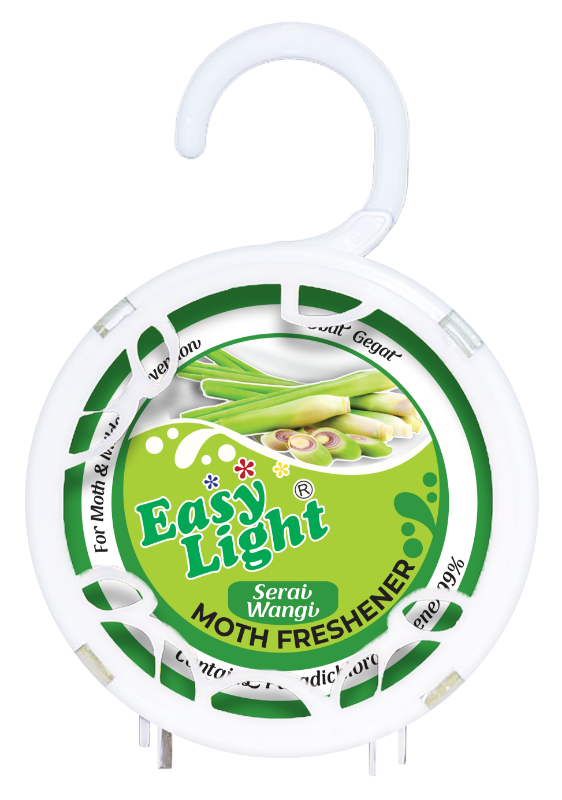 Easylight Moth Freshener 140gm - Serai Wangi (Mothballs / Ubat Gegat)
