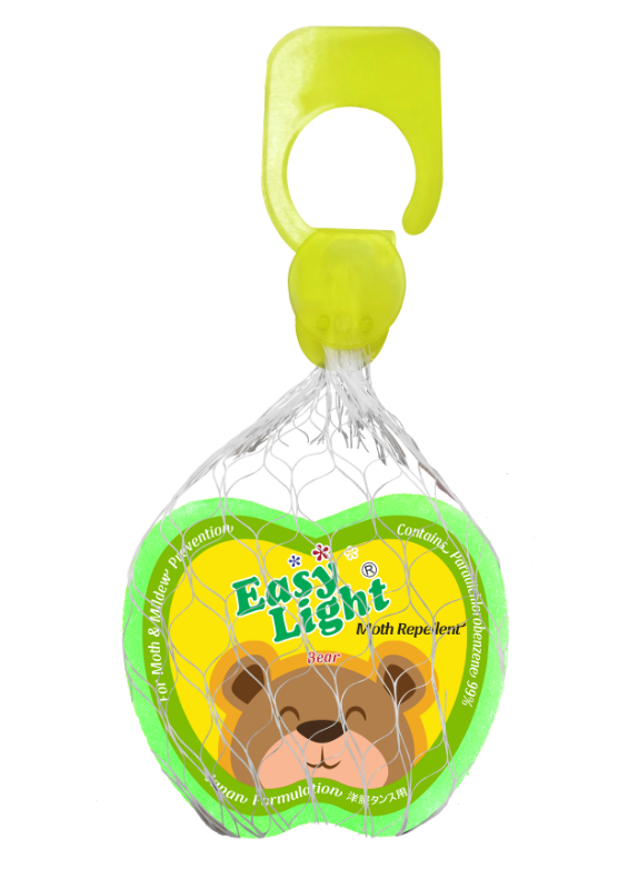 Easylight Moth Repellent 120gm - Bear Green (Mothballs / Ubat Gegat)