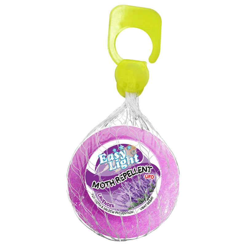 Easylight Moth Repellent 120gm - UFO Lavender (Mothballs / Ubat Gegat)