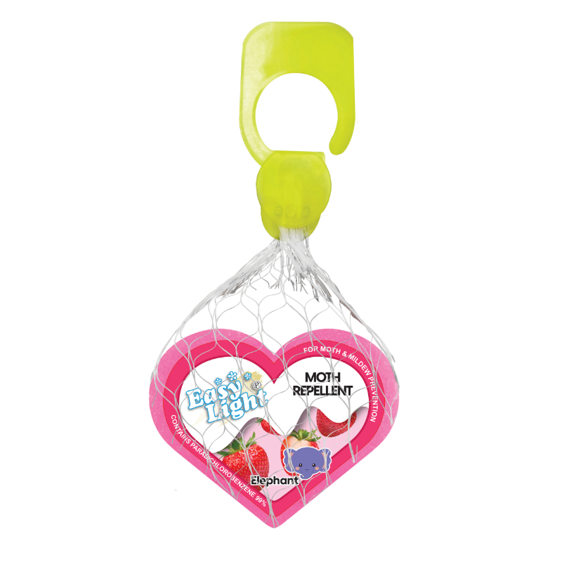 Easylight Moth Repellent 90gm - Elephant Red (Mothballs / Ubat Gegat)
