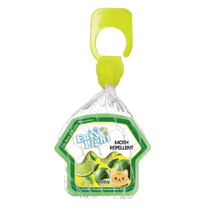 Easylight Moth Repellent 90gm - Kitty (Mothballs / Ubat Gegat)