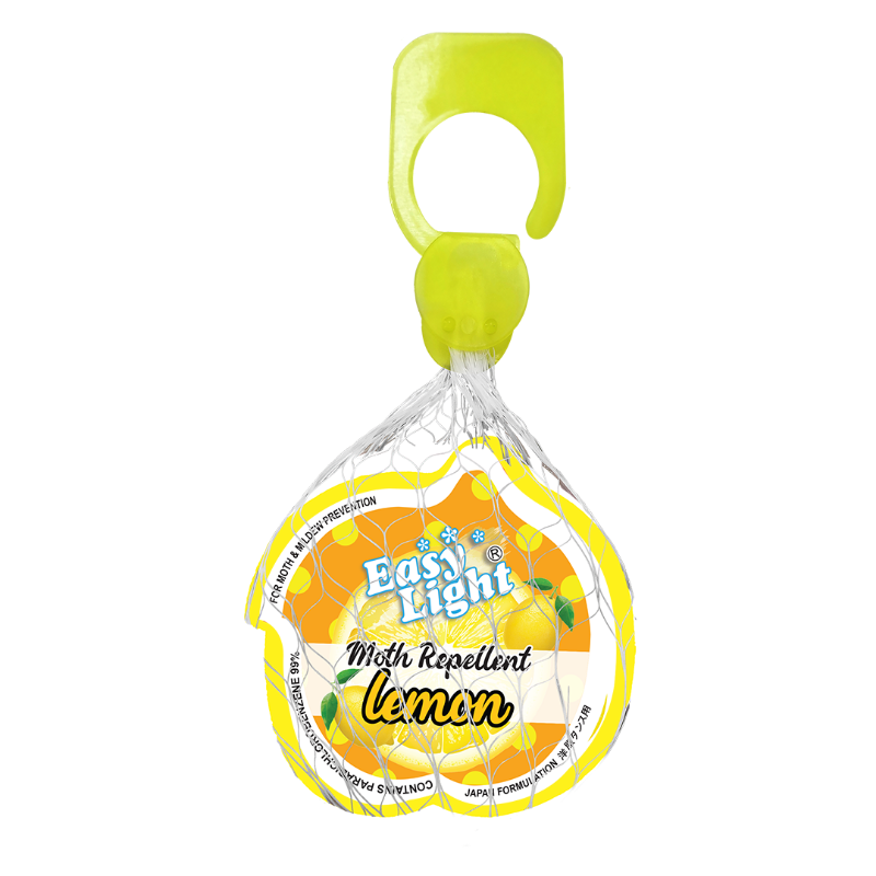 Easylight Moth Repellent LE 120gm - Lemon (Mothballs / Ubat Gegat)