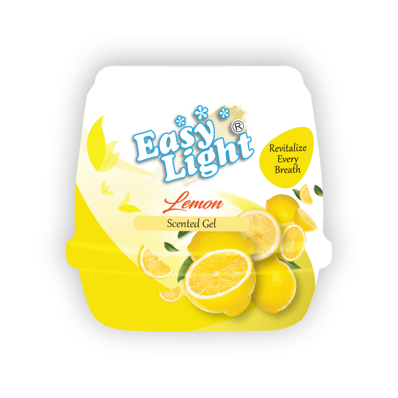 Easylight Scented Gel 180gm - Lemon (Air Freshener Room)