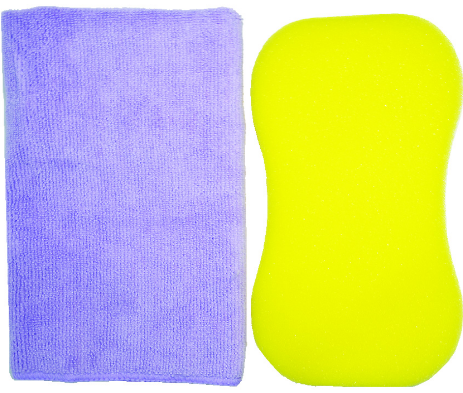Easystone Car Washing Cloth 2's / Cloth & Sponge