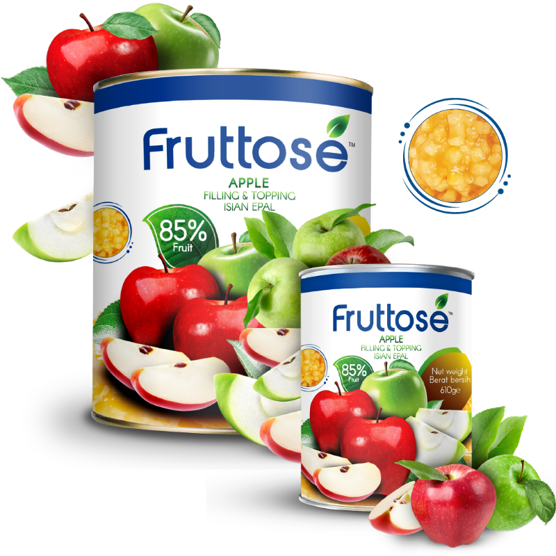 Fruttose Apple Filling & Topping 85%