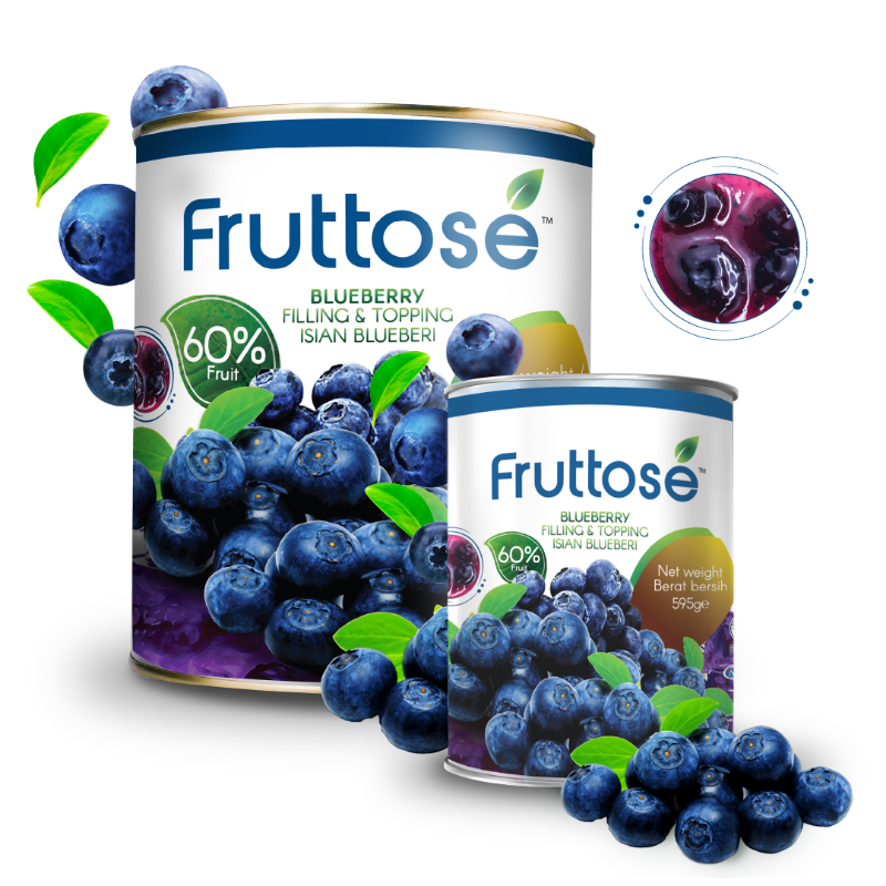 Fruttose Blueberry Filling & Topping 60%