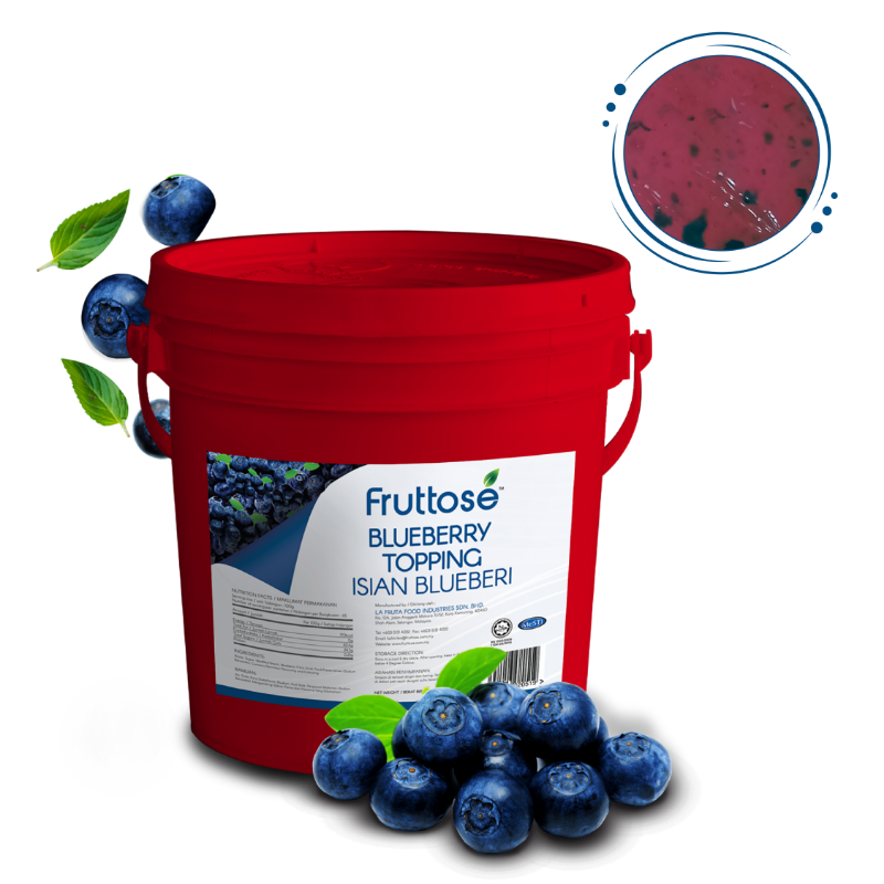 Fruttose Blueberry Topping (6.5KG)