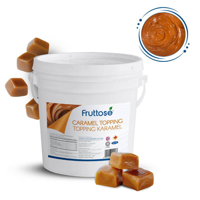 Fruttose Caramel Topping (6.5KG)