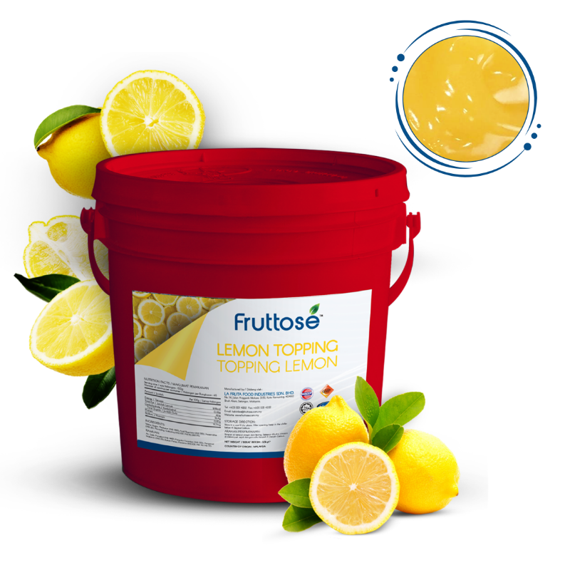 Fruttose Lemon Topping (6.5KG)