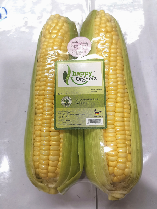 Happy Organic Farm Fresh Super Sweet Corn