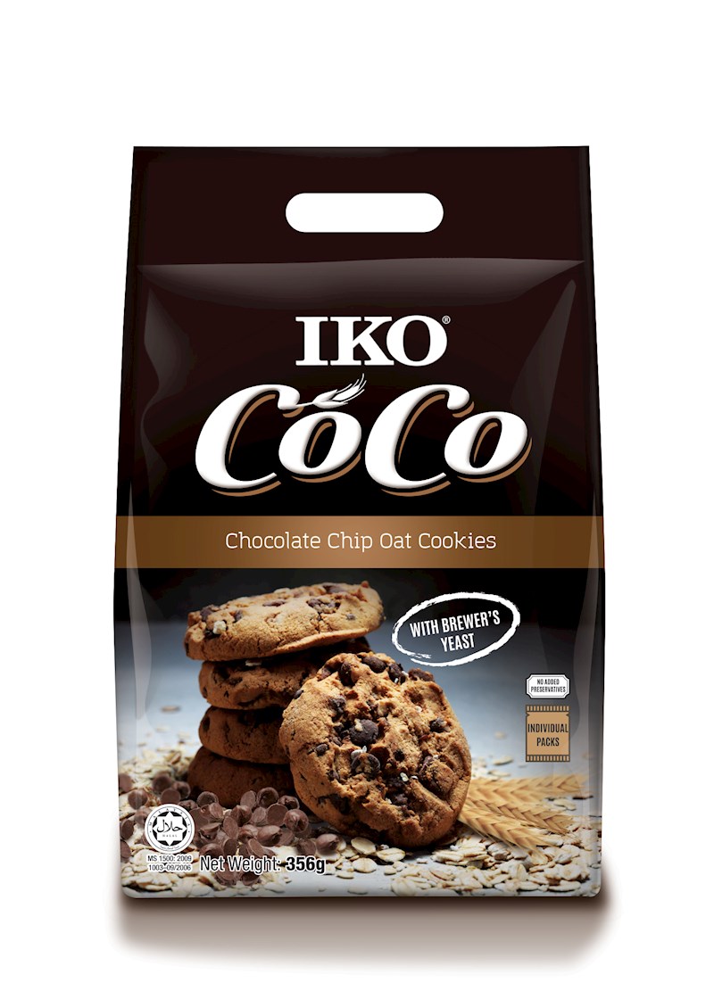 IKO Coco Chocolate Chip Oat Cookies 356g