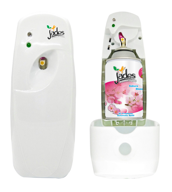 Jades Automatic Dispenser Set - Sakura Blossom (Air Freshener Room, Washroom)