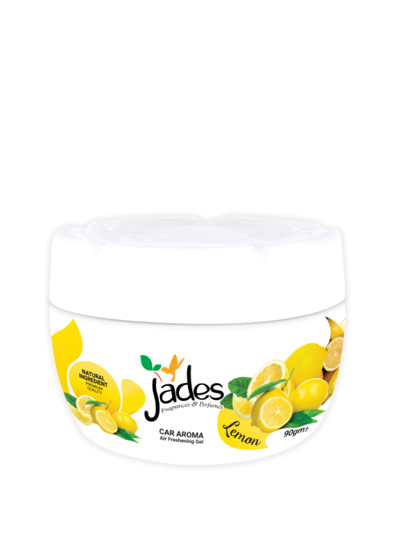 Jades Car Aroma Gel 90gm - Lemon (Air Freshener Car)