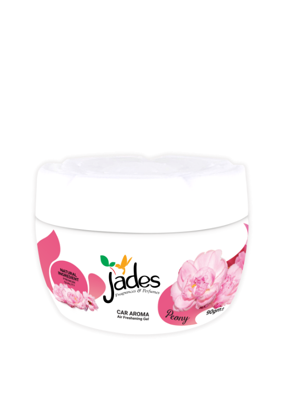 Jades Car Aroma Gel 90gm - Peony (Air Freshener Car)