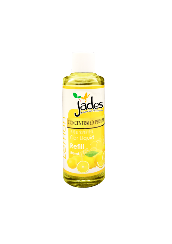 Jades Concentrated Liquid Perfume 80ml - Lemon (Air Freshener Car)